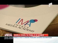 SPECIAL! Daniela Crudu, prima zi de şcoală