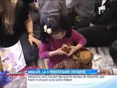 A fost creat un ursuleţ de pluş care măsoară toate semnele vitale ale copilului, atunci când este strâns în braţe