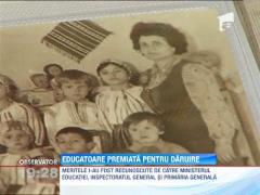 Educatoarea Elena Constantin va fi premiată de preşedintele Traian Băsescu
