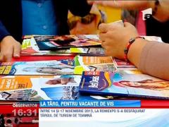 Vacanţă redusă cu 50% la Târgul de Turism