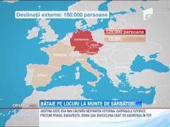 Bătaie pe locuri la munte de sărbatori