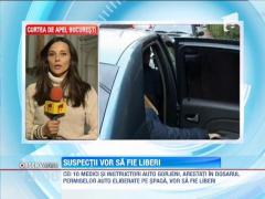 Suspecţii arestaţi în dosarul permiselor auto eliberate pe şpagă vor să fie liberi