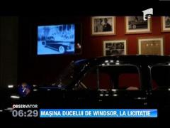Maşina ducelui de Windsor, vândută la licitaţie