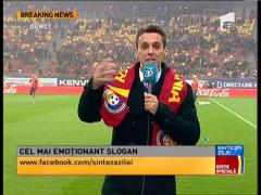Mircea Badea, reporter sportiv, în direct de la Arena Naţională