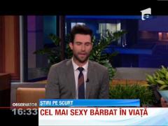 Adam Levine, cel mai sexy bărbat al anului 2013