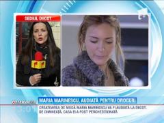 Maria Marinescu, audiată într-un dosar de trafic de droguri