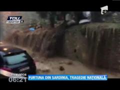Furtuna din Sardinia, tragedie naţională