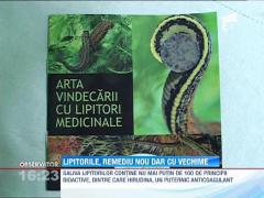 Terapia cu lipitori, cea mai nouă metodă de tratament