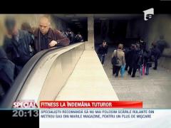 Urcatul şi coborîtul scărilor, cea mai simplă metodă de a arde caloriile