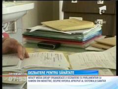 Dezbatere pentru sănătate