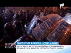 Confruntare violentă în centrul istoric al Romei