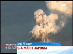 Japonia s-a mărit cu o nouă insulă