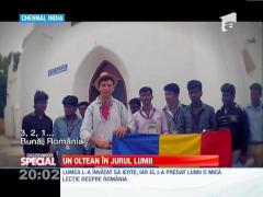 Un oltean a pornit cu tricolorul în jurul lumii