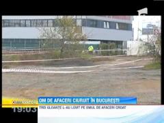 Tentativă de asasinat în stil mafiot în Bucureşti!