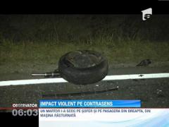 Accident rutier violent pe Drumul Naţional 71