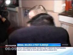Fostul parlamentar Mihail Boldea a fost eliberat