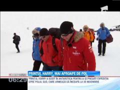 Prinţul Harry a ajuns în Antarctica