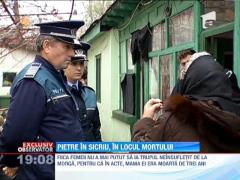 ŞOCANT! Bucăţi de BCA în sicriu, în locul moartei