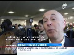 Nebunie pe hainele Victoriei şi David Beckham