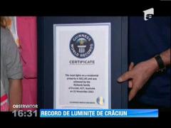 Cea mai spectaculoasă instalaţie luminoasă din lume