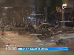 Impact violent în Bârlad