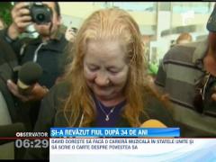 O femeie din SUA şi-a revăzut fiul după 34 de ani