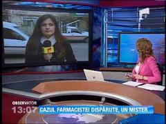 Cazul farmacistei dispărute rămâne un mister