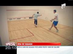 SPECIAL!!! Squash-ul, cel mai epuizant sport