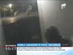 Primele condamnări în furtul tablourilor