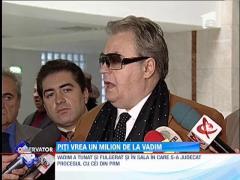 Victor Piţurcă îi cere lui Vadim Tudor un milion de euro şi scuze publice