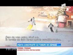 Începe sezonul de schi cu pârtii construite cu tunuri de zăpadă