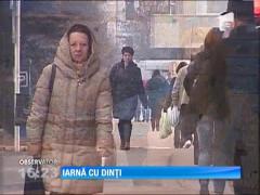 Minus 11 grade Celsius la Miercurea Ciuc, drumurile au devenit patinoar