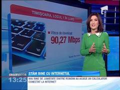 Mai bine de jumătate dintre români au acasă un calculator conectat la internet
