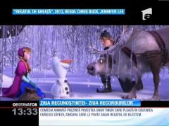 "Jocurile Foamei: Sfidarea" şi "Regatul de gheaţă" au doborât recordul de încasări în weekend-ul de Ziua Recunoştinţei