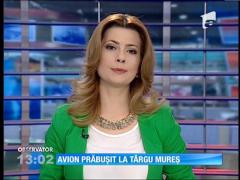 Un avion s-a prăbuşit pe aerodromul din Târgu Mureş