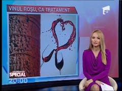 SPECIAL! Vinul roşu, ca tratament