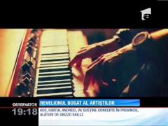 Revelionul bogat al artiştilor