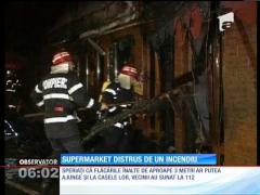 Foc mistuitor din cauza unei instalaţii de brad