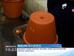 Metodă originală! Cum să încălzeşti o cameră cu 2 lei pe zi