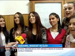 Un liceu din Capitală s-a transformat într-un târg de sărbători!