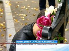 Durere şi leşin la procesul lui Andrei Andronie