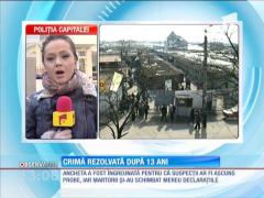 Poliţia a rezolvat un caz de crimă după 13 ani!