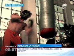 Pepe, sexy în videoclipul melodiei "Iubire ca niciodată"