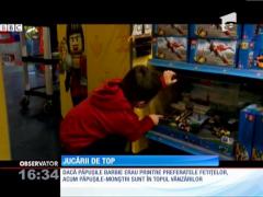 În Marea Britanie, cele mai dorite jucării sunt, în acest an, o jucărie de pluş şi un căţel-robot