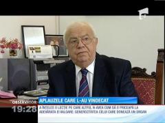 Aplauzele l-au pus pe picioare pe Alexandru Arşinel