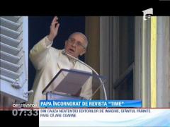 Papa Francisc cu coarne, în revista "Time"