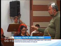 Concert pentru viitoarele mamici din Craiova