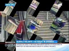 AMUZANT. Britanicii și inamicul numărul 1: scările rulante