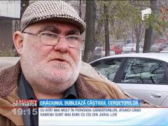 Crăciunul dublează câştigul cerşetorilor