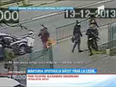 Mărturia sportivului bătut până la leșin